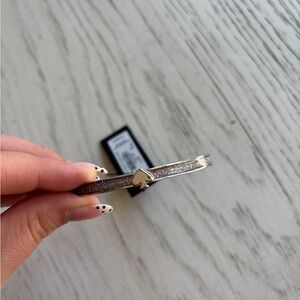 Kate Spade Silver Glitter Bracelet